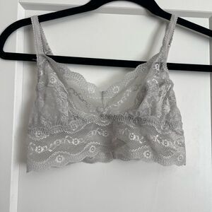 B temptd lace bralette - small